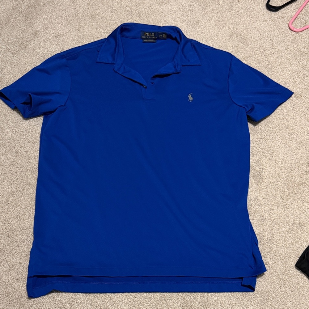 Polo by Ralph Lauren Men's Royal Blue Polo Shirt